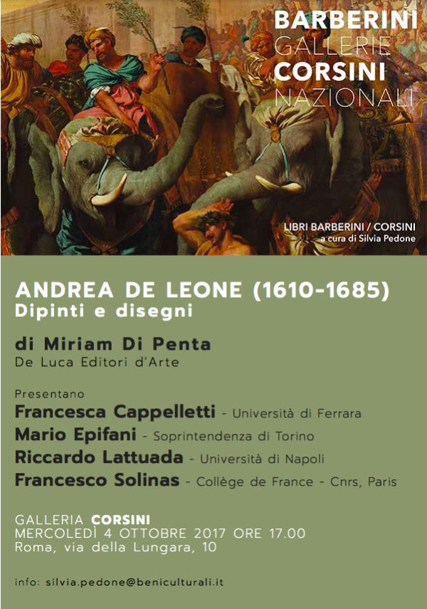 Andrea de Leone (Napoli 1610-1685). Dipinti e Disegni