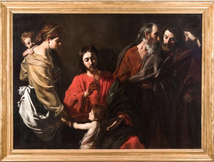 Cristo e i fanciulli di Nicolas Tournier – Presentazione del restauro