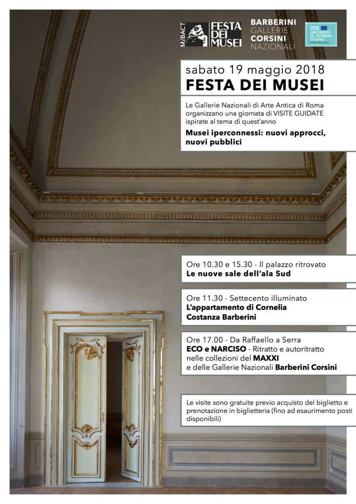 Festa dei Musei 2018 – Il Palazzo Ritrovato