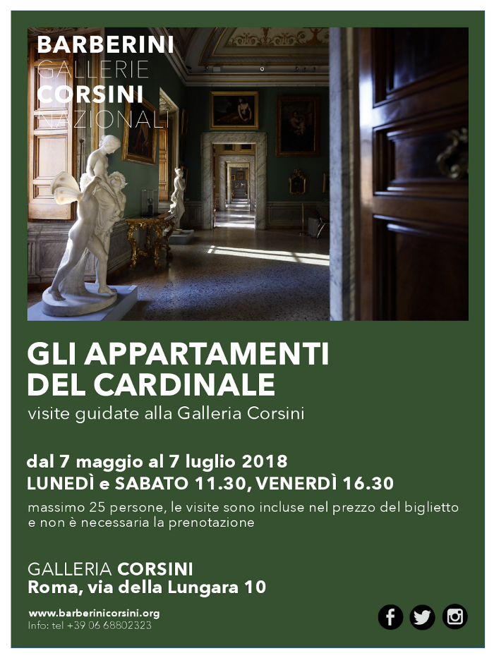 Gli appartamenti del Cardinale. Visite guidate alla Galleria Corsini
