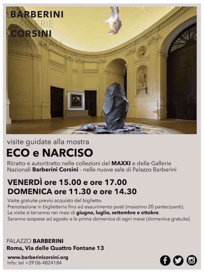 Visite guidate gratuite alla mostra “Eco e Narciso”