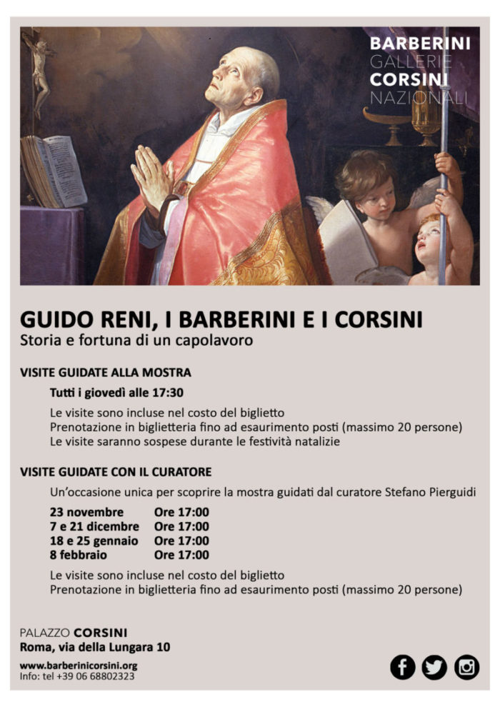 Visite guidate Guido Reni, i Barberini e i Corsini. Storia e fortuna di un capolavoro