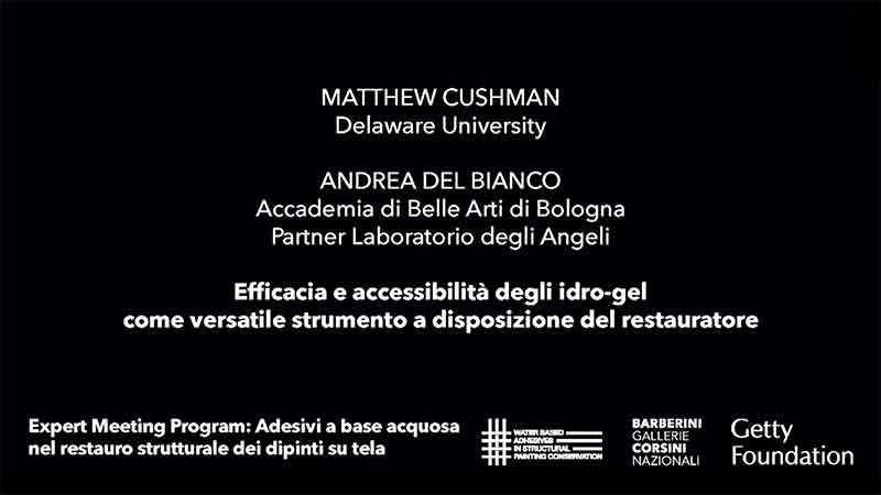 Matthew Cushman, Andrea Del Bianco