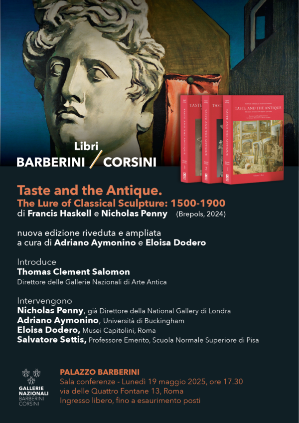 Taste and the Antique. The Lure of Classical Sculpture: 1500-1900